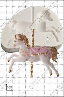 Picture of CAROUSEL HORSE SILICONE MOULD